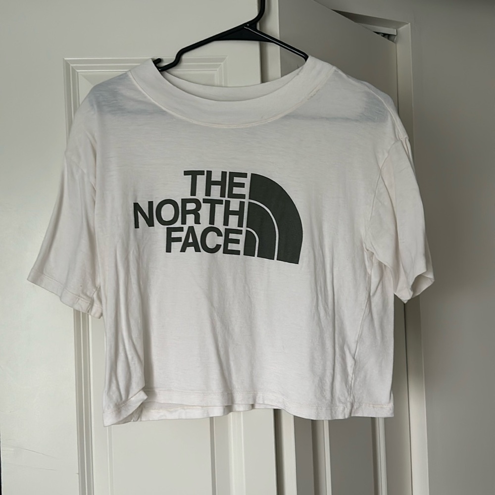 Cropped North Face top